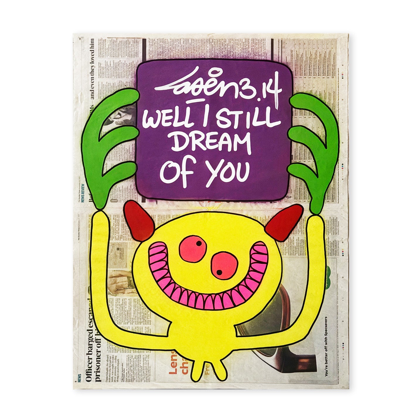 Laser 3.14. Well I still dream of you