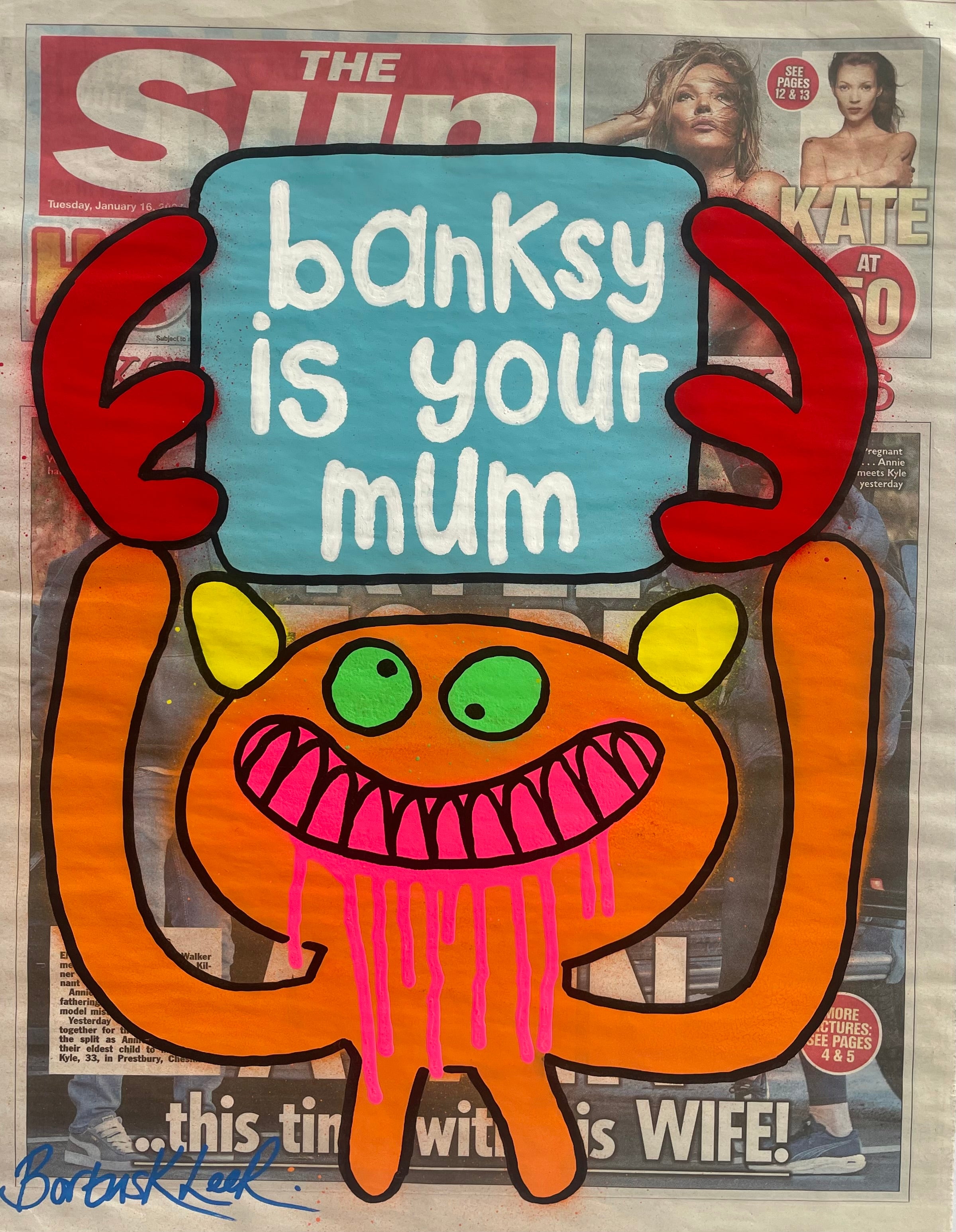 banksy is your mum