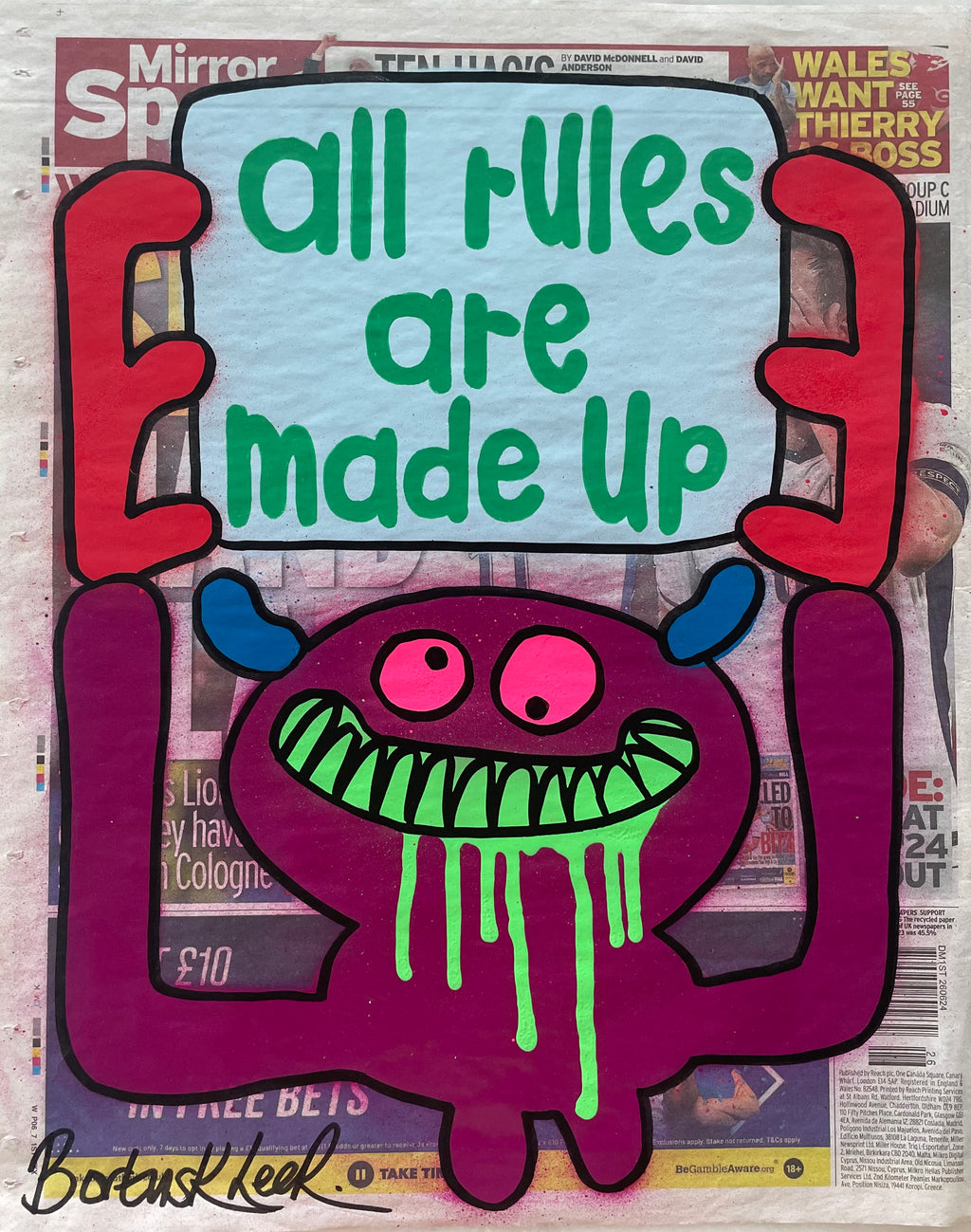 all rules are made up