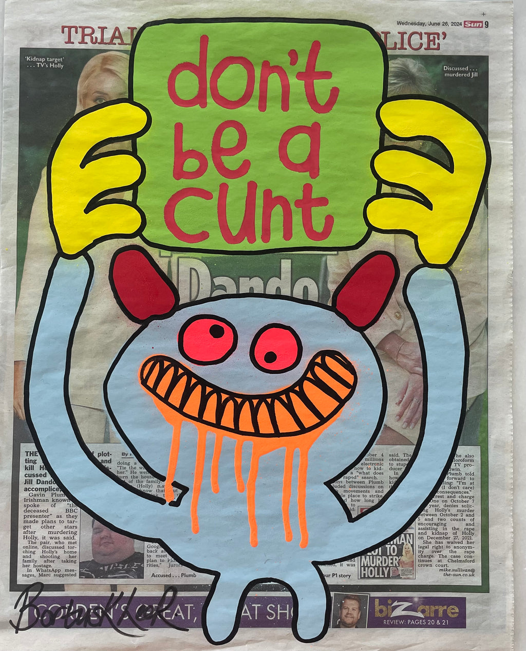 don't be a cunt