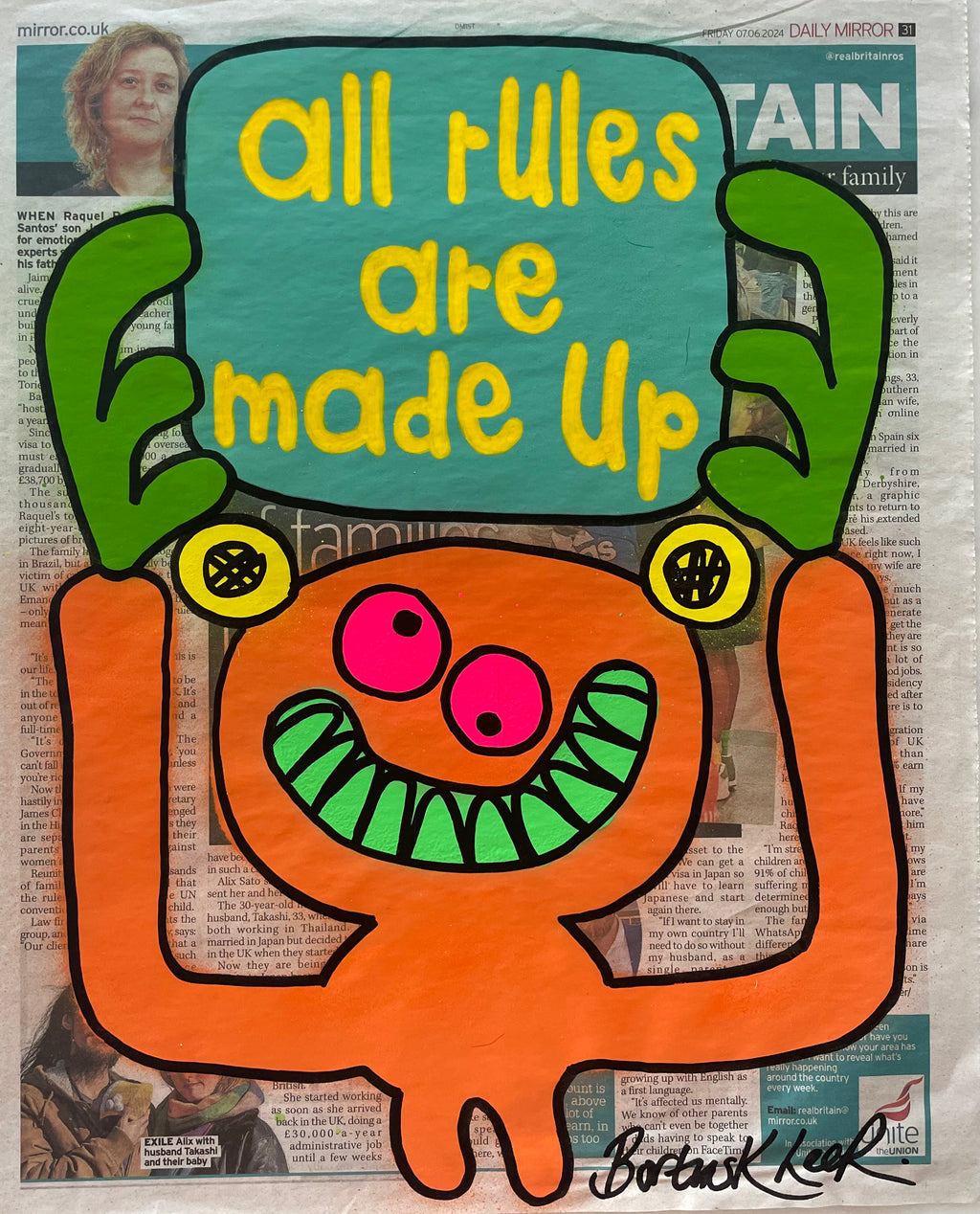 all rules are made up