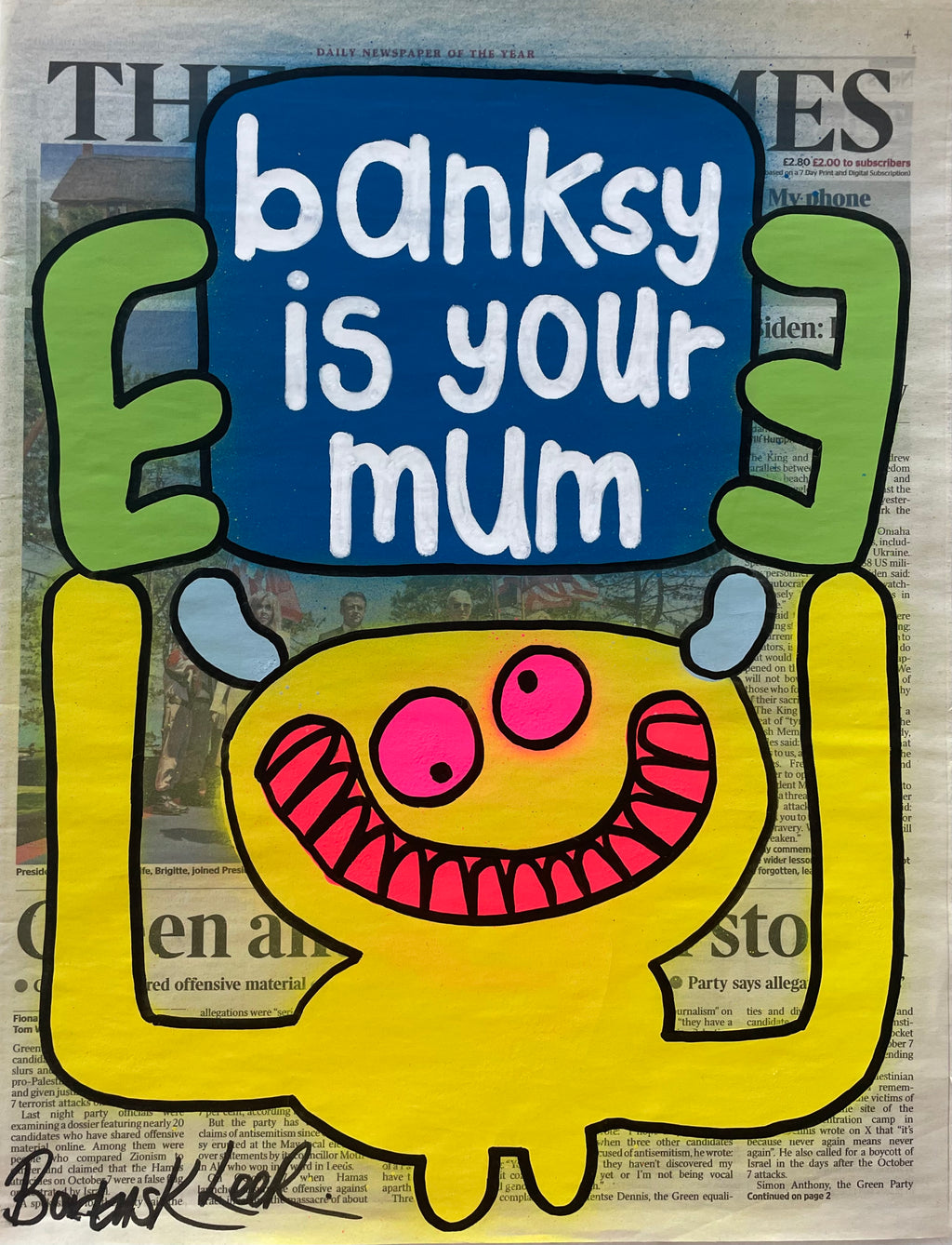 banksy is your mum
