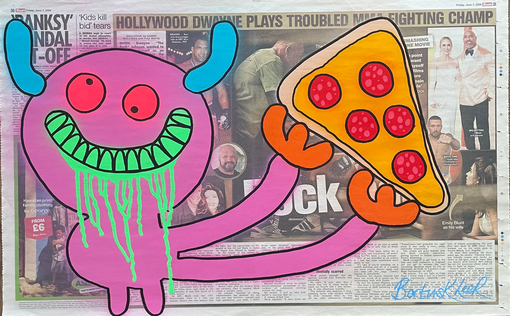 Pietro and his pizza