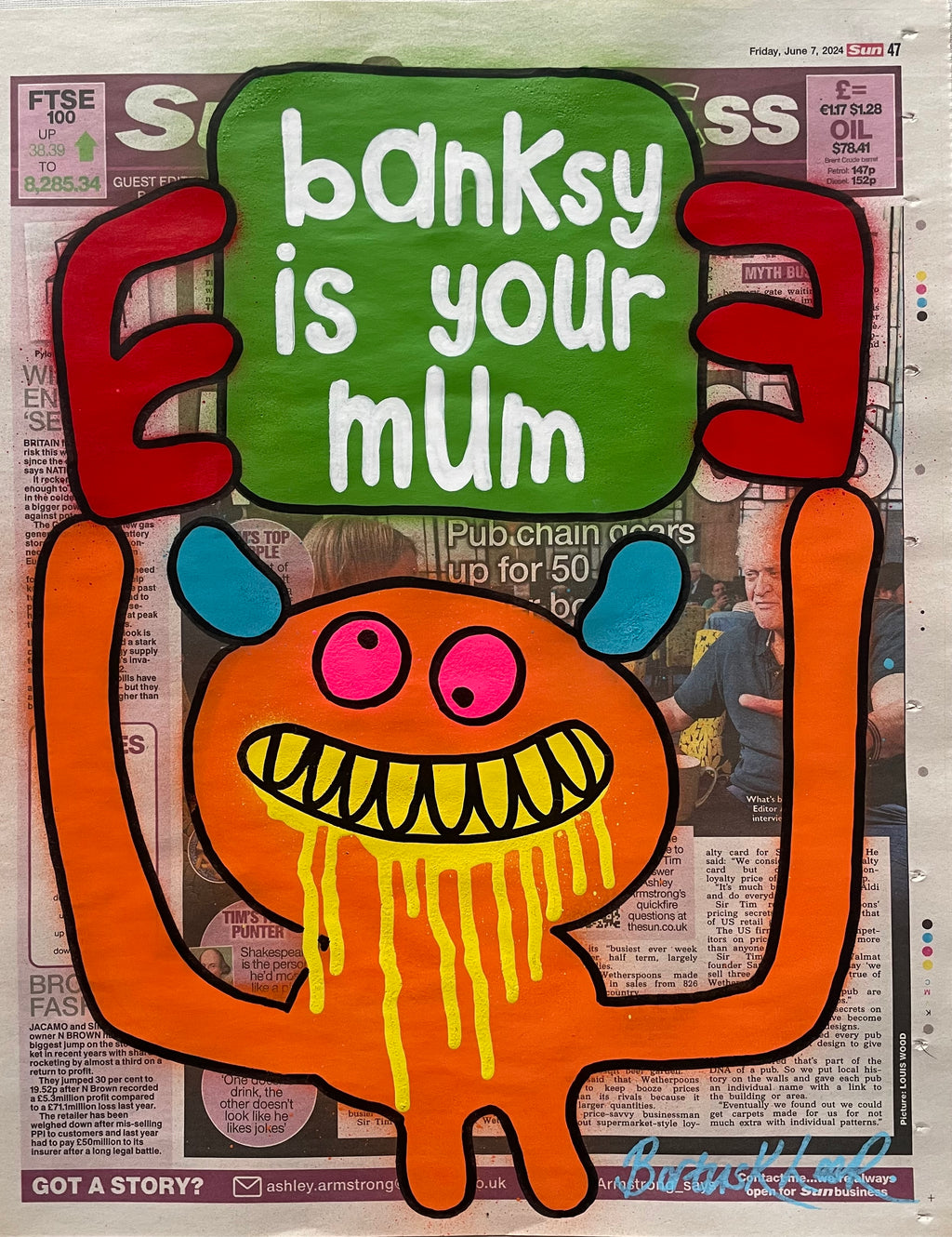 banksy is your mum