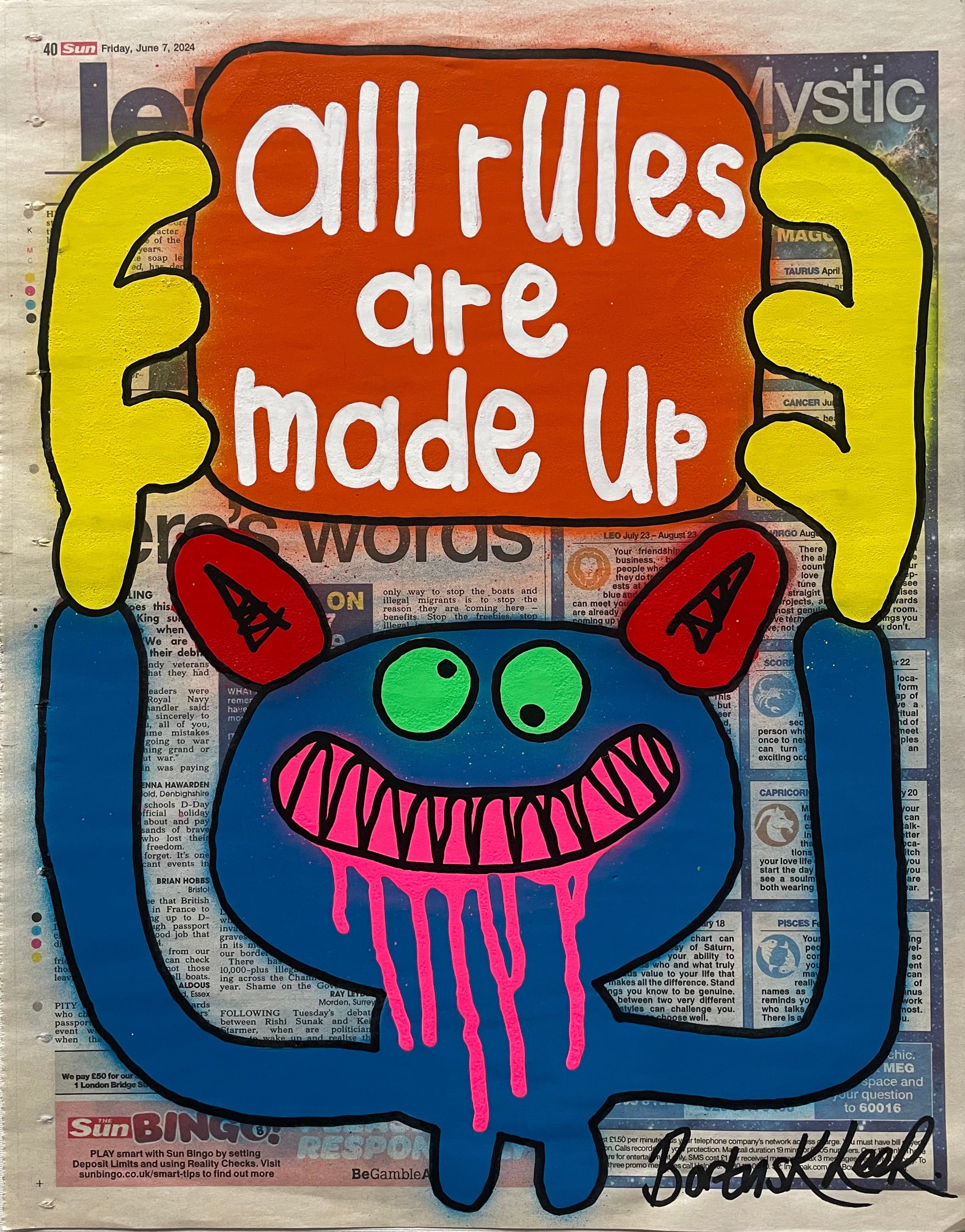 All rules are made up