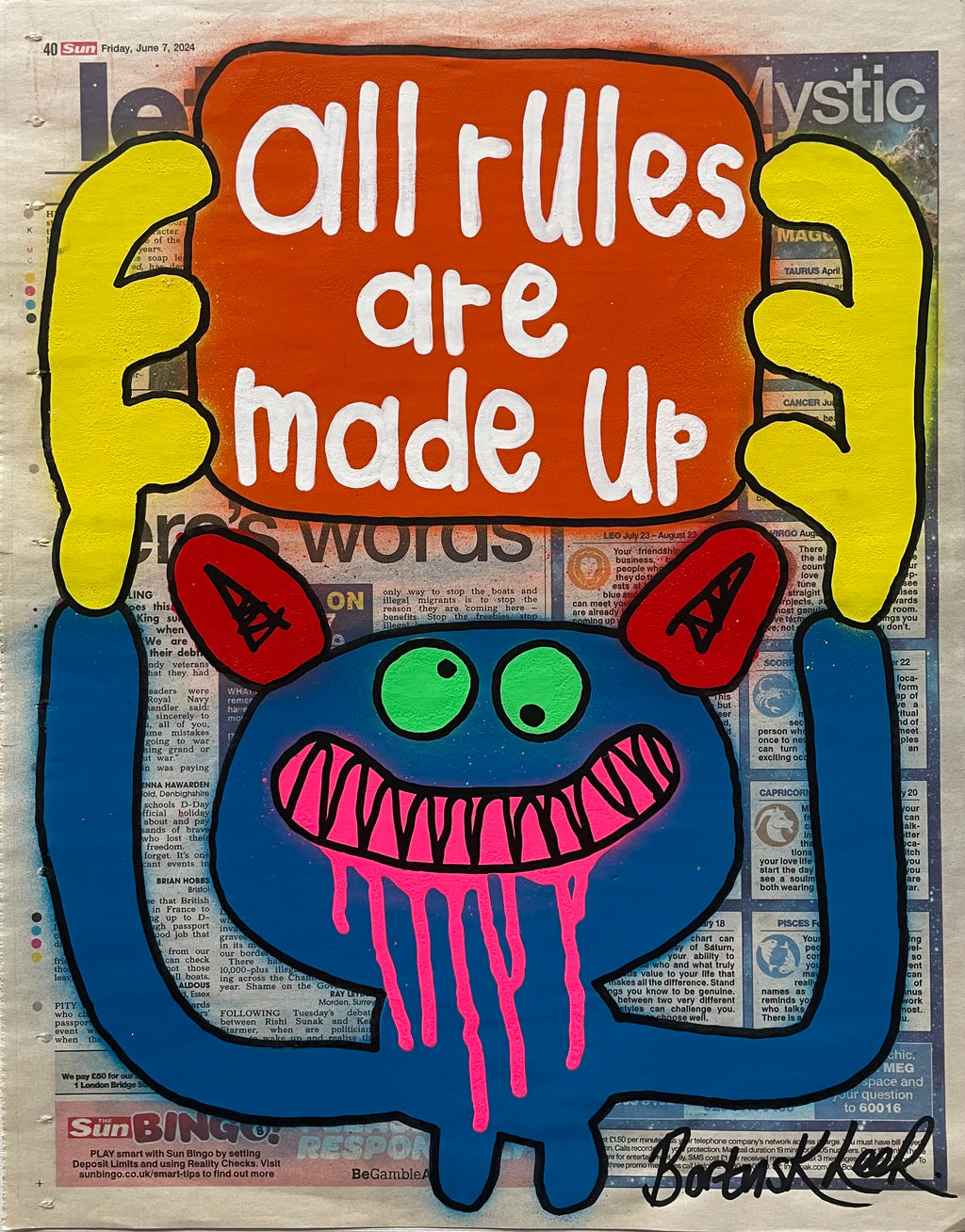 All rules are made up