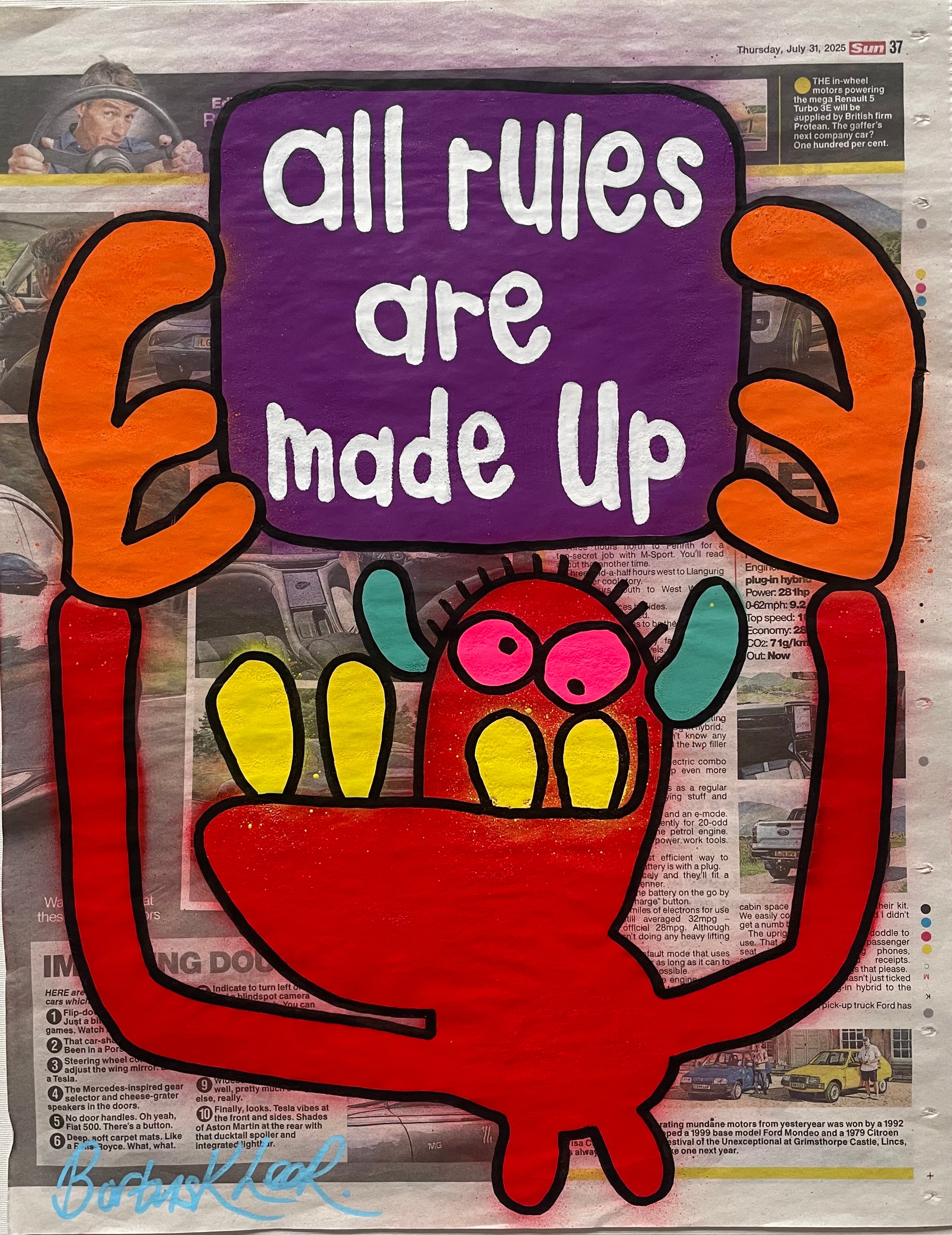 all rules are made up