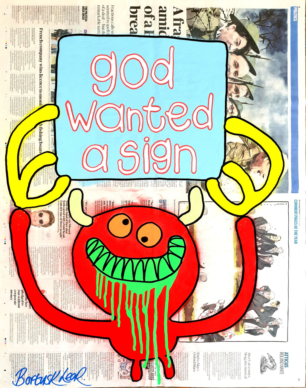 god wanted a sign