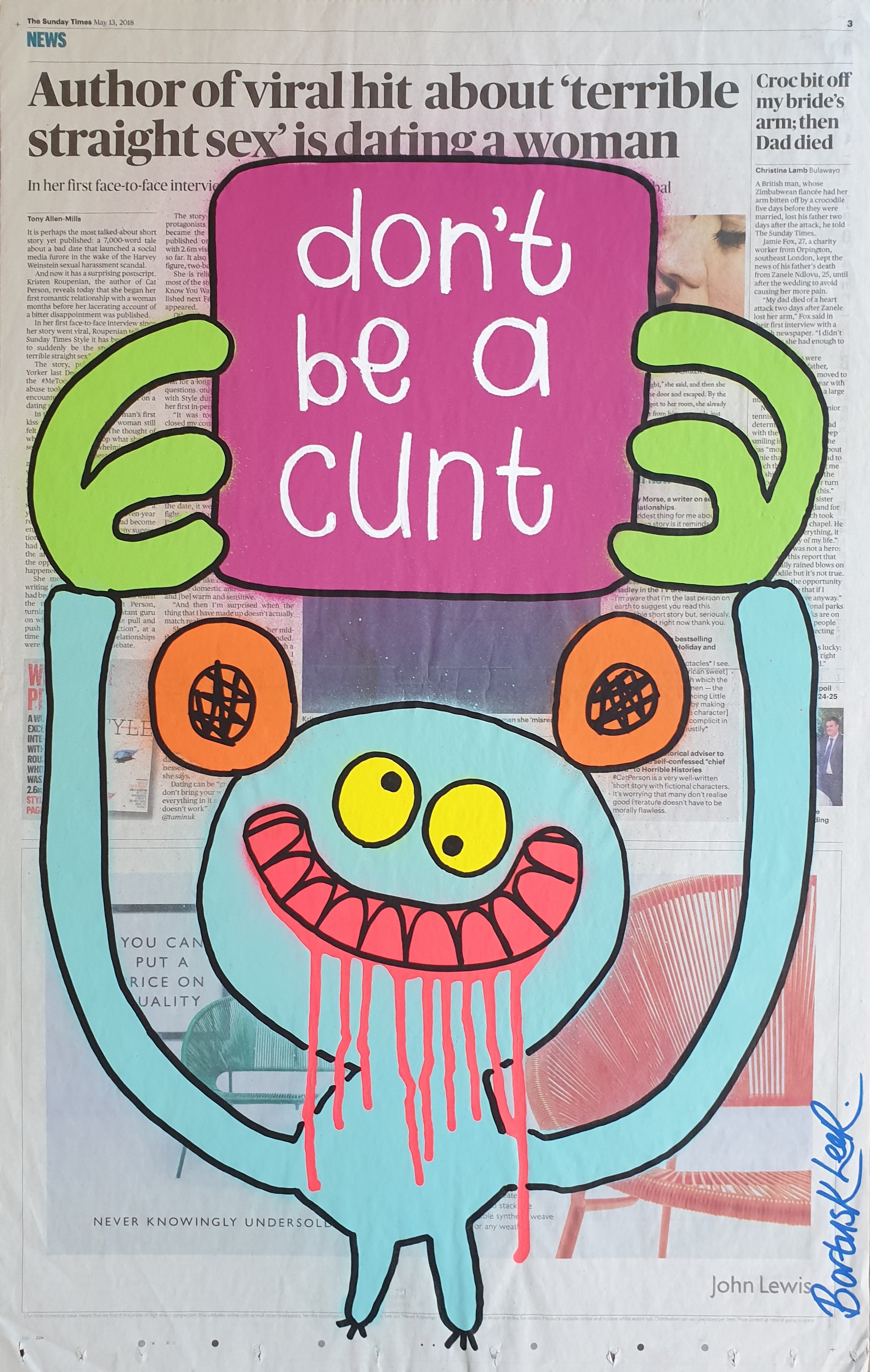 don't be a cunt
